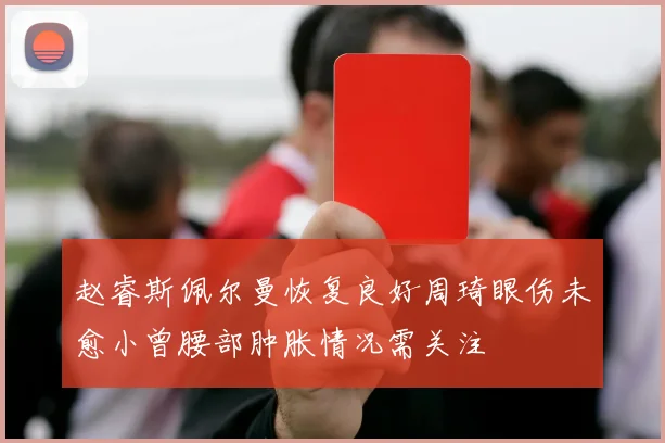 赵睿斯佩尔曼恢复良好周琦眼伤未愈小曾腰部肿胀情况需关注